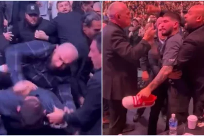 Khabib Nurmagomedov, Ngamuk   hingga Memukuli, Dillon Danis, di UFC 322