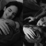 Momen Steffi Zamora dan Nino Fernandez saat menyambut kehadiran putri pertama mereka, Kaia Lanna Fernandez. Foto: Instagram @ninojkt