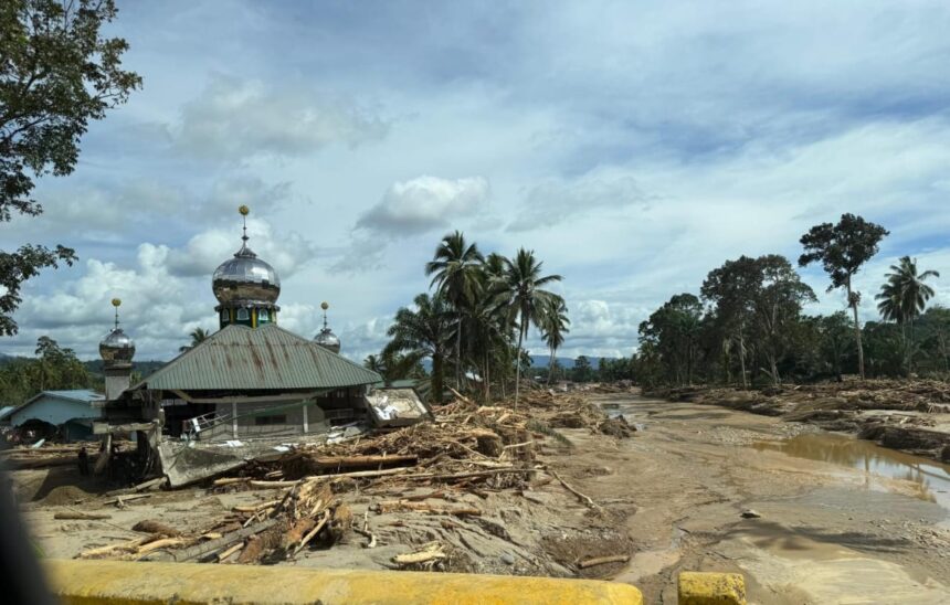 Bencana di Sumatra. Foto: Dok/BNPB