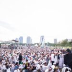 Pelaksanaan reuni 212 yang digelar di lapangan Silang Monas, Jakarta Pusat beberapa waktu lalu. (Foto dok PKS)