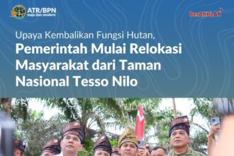 Wakil Menteri Agraria dan Tata Ruang/Wakil Kepala Badan Pertanahan Nasional (ATR/BPN) (tengah) di lokasi. Foto: Humas