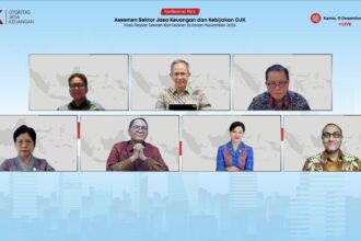 Rapat Dewan Komisioner Bulanan Otoritas Jasa Keuangan (OJK). Foto: Ist