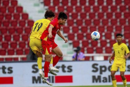 Timnas Vietnam U-22 vs Malaysia. Foto: Instagram @famalaysia