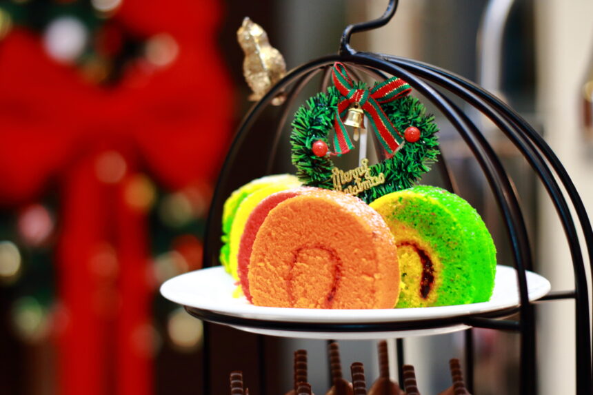 Kemeriahan perayaan Natal dan tahun baru di The Grand Mansion Menteng. (Alidrian Fahwi/ipol.id).