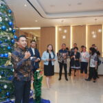 Rangkaian acara pembukaan perayaan akhir tahun di Aryaduta Suites Semanggi. (Alidrian Fahwi/ipol.id)