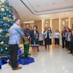 Rangkaian acara pembukaan perayaan akhir tahun di Aryaduta Suites Semanggi. (Alidrian Fahwi/ipol.id)