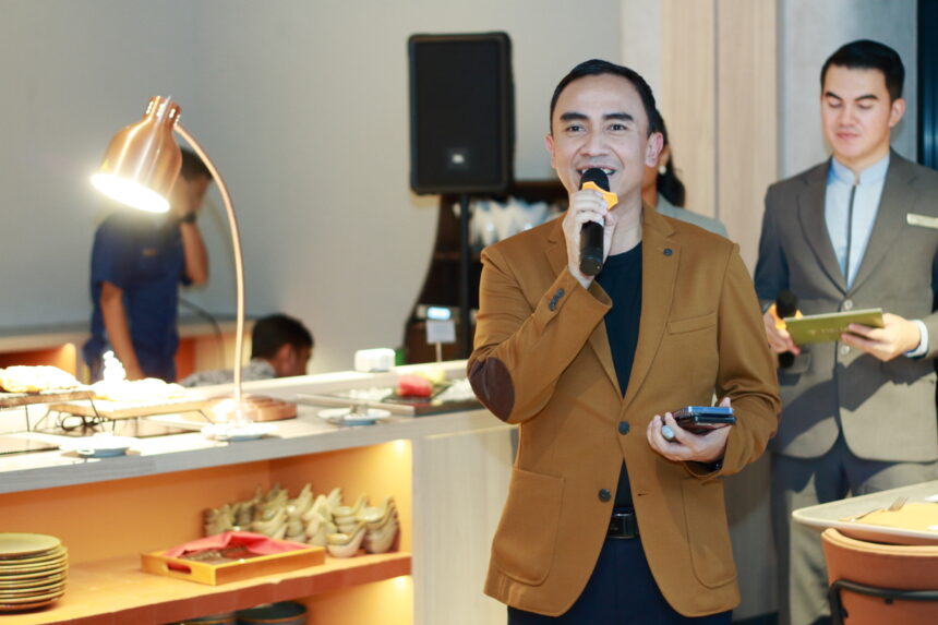 General Manager TMG Hotel, Slamet Widodo. (Alidrian Fahwi/ipol.id)