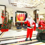 Kemeriahan perayaan Natal dan tahun baru di The Grand Mansion Menteng. (Alidrian Fahwi/ipol.id).