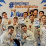 Tim Kabaddi Indonesia Peraih Medali di Sea Games Thailand 2025 berfoto bersama di SoKlin Corner. (dok. SoKlin).