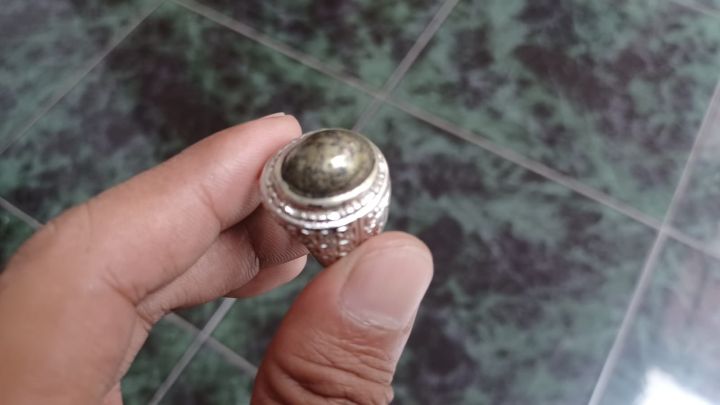 Batu badar emas memiliki tampilan fisik, membuat batu yang tengah melalui proses alami tampak mencolok dan terkesan mewah, Senin (1/12/2025). Foto: Joesvicar Iqbal/ipol.id