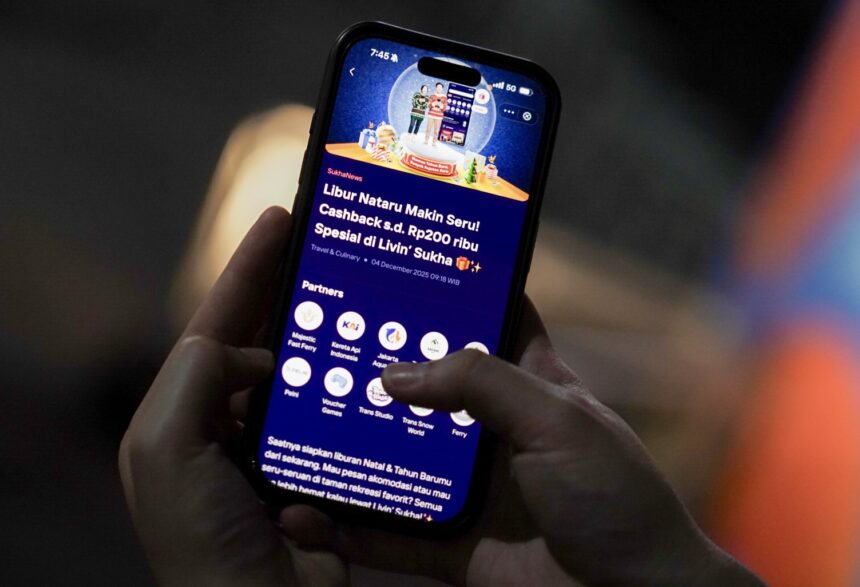 Bank Mandiri menghadirkan program promo spesial bertajuk FOMO Akhir Tahun 2025, yang dirancang untuk memberikan apresiasi kepada nasabah sekaligus menghadirkan nilai tambah di tengah meningkatnya aktivitas belanja, perjalanan, dan gaya hidup masyarakat selama libur akhir tahun. Foto: Bank Mandiri