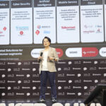 Direktur Enterprise & Business Service Telkom, Veranita Yosephine, dalam Trend Maker Summit 2025, Jimbaran (27/11). Foto: Telkom Indonesia