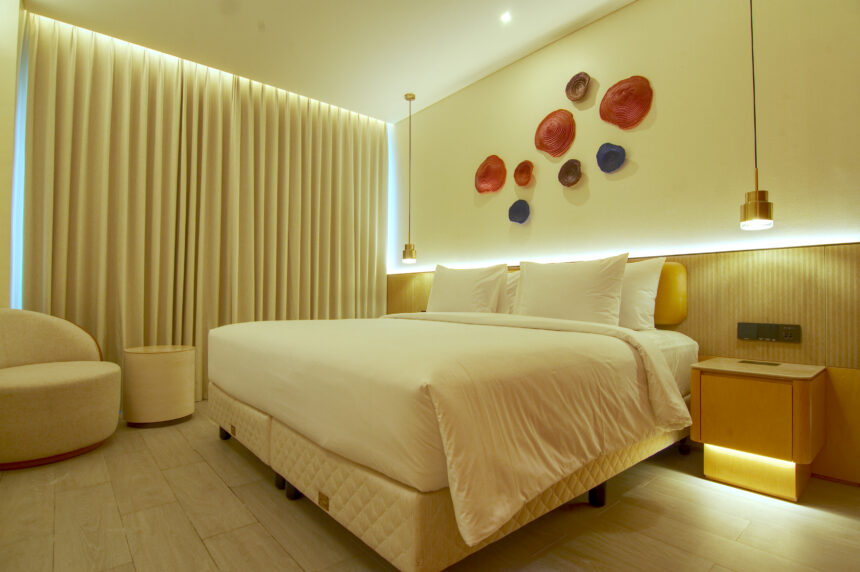 TMG Hotel resmi beroperasi, menambah pilihan hotel trendi di kawasan Tebet, Jakarta Selatan. (Alidrian Fahwi/ipol.id)