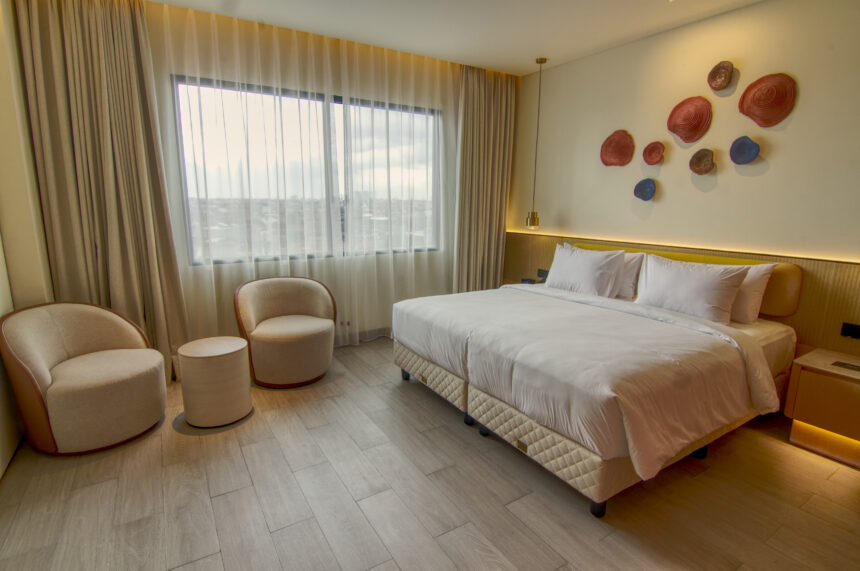 TMG Hotel resmi beroperasi, menambah pilihan hotel trendi di kawasan Tebet, Jakarta Selatan. (Alidrian Fahwi/ipol.id)