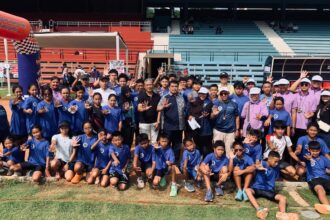 Sebanyak 120 bibit-bibit muda bersaing jadi terbaik di Kejuaraan Provinsi (Kejurprov) Modern Pentathlon DKI Jakarta di Stadion Soemantri Brojonegoro Kuningan Jakarta, 28-30 November 2025