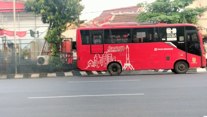 Uji kelayakam transportasi publik Pemkot Semarang. Foto: Dok Humas