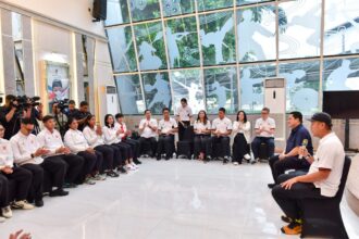 Ketua Umum Pengurus Besar Padel Indonesia (PB PI) Galih Kartasasmita menyampaikan laporan resmi kepada Menteri Pemuda dan Olahraga (Menpora) Erick Thohir terkait hasil kejuaraan internasional di Doha, Qatar.