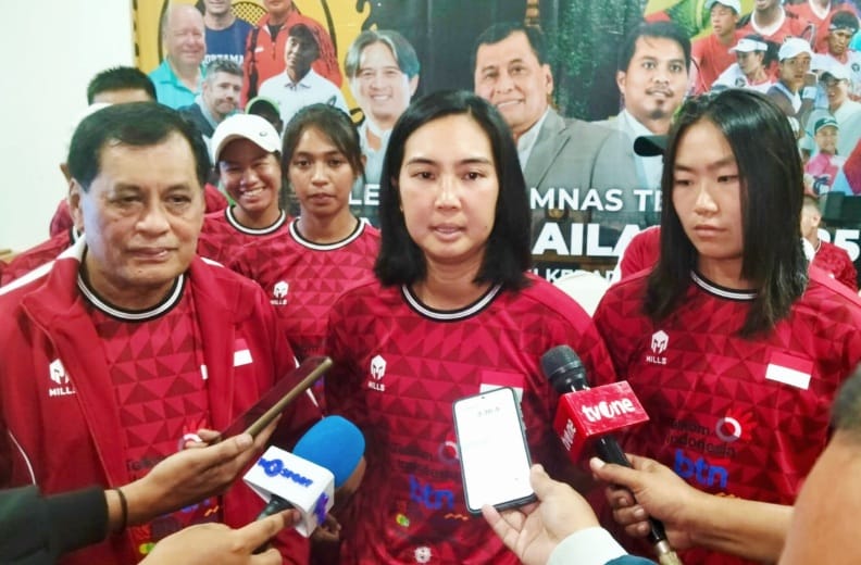 Nurdin Halid Lepas Tim Tenis Indonesia ke SEA Games Thailand 2025 Targetkan 5 Emas