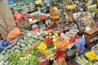 Ilustrasi sembako yanh dijual di pasar Jakarta.(Foto istimewa)