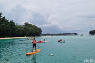Ilustrasi Pulau Seribu yang saat ini mengalami banjir rob.(foto istimewa)