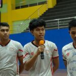 Yoga yang ditemui usai acara pelepasan Timnas Teqball Indonesia di GOR Pasar Minggu, Jakarta Selatan, Jumat (5/12/2025).