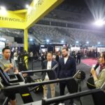Jakarta: Talkshow Technogym yang dihadiri oleh pemain Tim Nasional Sepakbola Indonesia Marc Klok di Stand Technogym pada event Indonesia Sports Summit 2025. Minggu pagi (7/12).