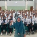 Sosialisasi program dan manfaat program Jaminan Sosial Ketenagakerjaan (Jamsostek) disampaikan oleh Farida selaku Account Representatif digelar di BBPPMPV Bisnis dan Pariwisata Sawangan, Jl Raya Parung, Ciputat, Bojongsari Baru, Kota Depok, Jawa Barat.