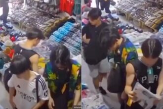 Aksi pencurian oleh turis asing di Bali kembali jadi sorotan setelah turis Jepang mencuri pakaian dan viral di media sosial. Foto: X @Mothership