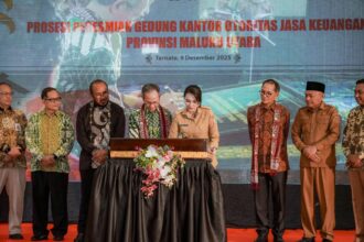 Otoritas Jasa Keuangan (OJK) meresmikan Kantor OJK Provinsi Maluku Utara sebagai upaya memperkuat pengawasan dan pengaturan sektor jasa keuangan, pengembangan ekonomi daerah, serta pelindungan konsumen di wilayah Indonesia Bagian Timur.