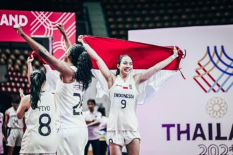 Cetak SejarahTimnas 3x3 Putri Raih Medali Emas, di SEA Games 2025 Thailand. Foto/PP perbasi