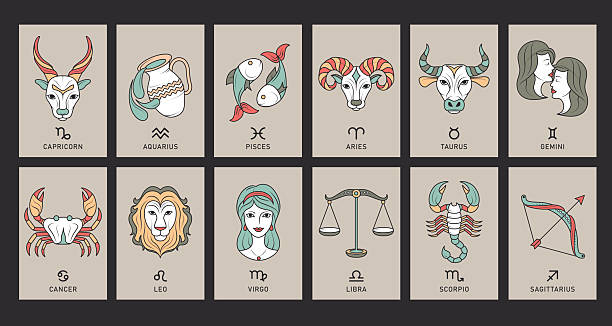 Ilustrasi 12 zodiak. Foto: Istcok @ZeinousGDS