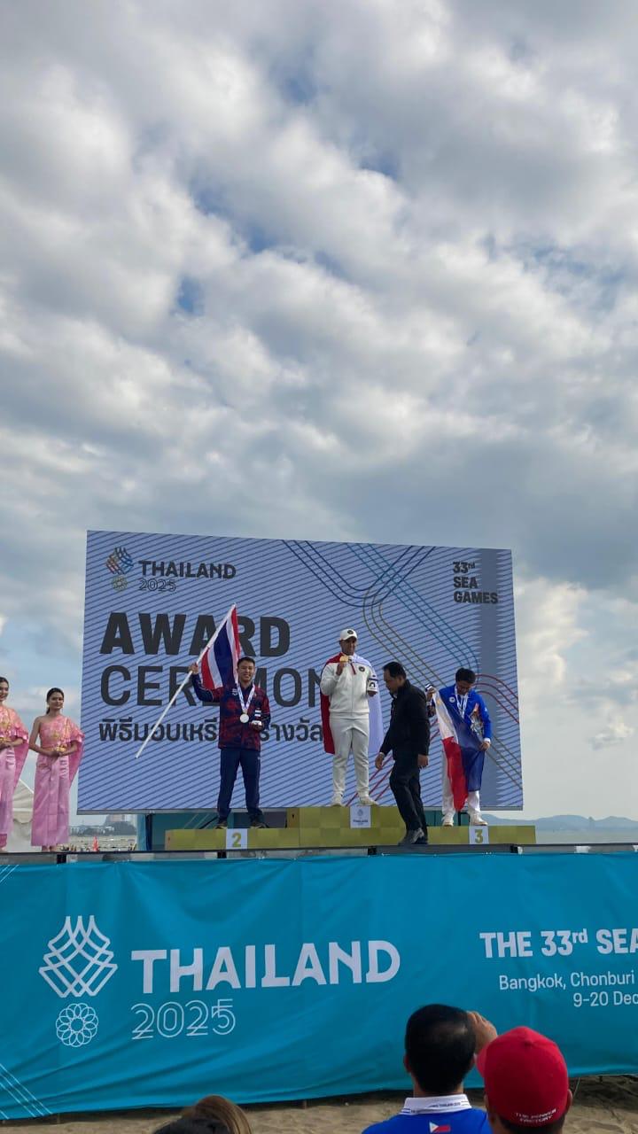 Tim Jetski Indonesia berhasil mempertahankan tradisi Medali Emas pada multievent Seagames dan Asian games, termasuk pada Seagames ke 33 di Thailand. Foto/ijba