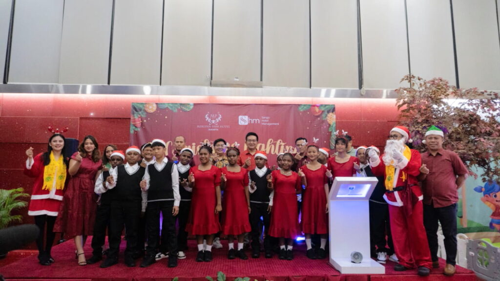 Christmas Tree Lighting Ceremony Merlynn Park Hotel 2025. (dok./istimewa)