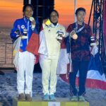 Sumbang Emas ke-79 Bagi Indonesia Farras Satrio Raih Perak di SEA Games Thailand 2025. Foto/bepe