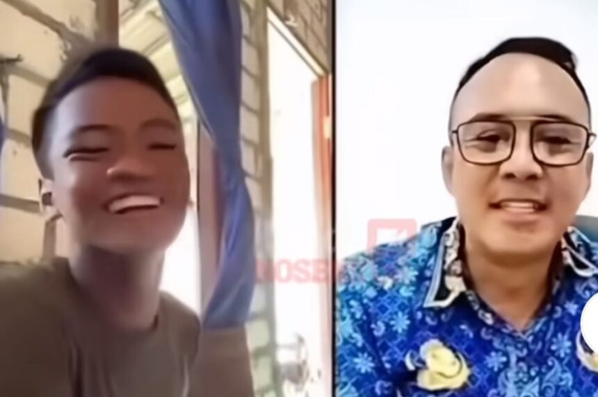 Remaja tuna wicara diduga diejek oknum guru saat siaran langsung, warganet geram. Foto: Tangkap layar TikTok @bulelengterkini