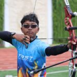 Galeno Rubyan Ashia sukses meraih gelar juara pada MilkLife Archery Challenge Kejurnas Panahan Antarklub 2025 yang berlangsung 9-19 Desember 2025 di Supersoccer Arena, Kudus, Jawa Tengah. Foto/Megapro