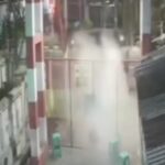 Suasana saat sekelompok orang tidak bertanggungjawab melakukan penyerangan dengan air keras ke arah petugas keamanan lingkungan di Jalan Raya Bekasi, No.18, RW.04, Kelurahan Jatinegara Kaum, Kecamatan Pulogadung, Jakarta Timur, Kamis (25/12/2025) pukul 04.30 WIB. Foto: Tangkapan layar Instagram @lbj_jakarta