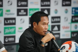 Pelatih Khamid Mulyono, Kecewa Garudayaksa FC Ditahan Imbang Persiraja.foto/AR