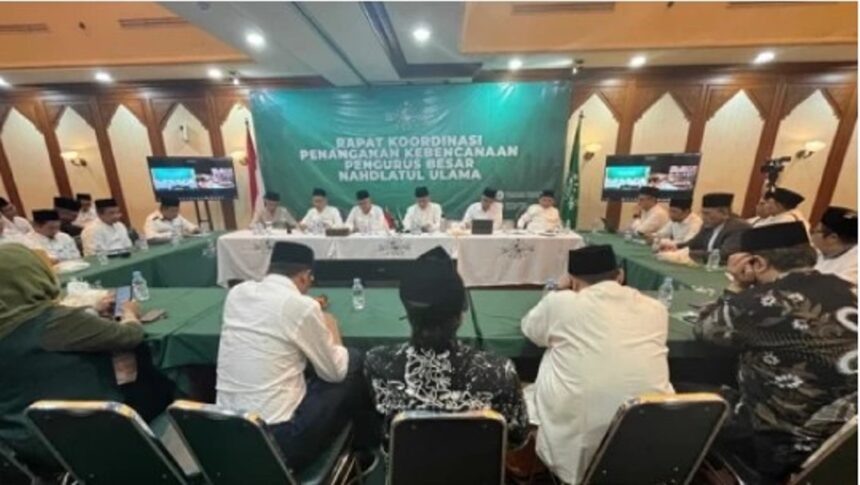 Rapat Pleno PBNU yang digelar oleh kelompok Kramat, Kamis (11/12/2025). Foto: NU Online