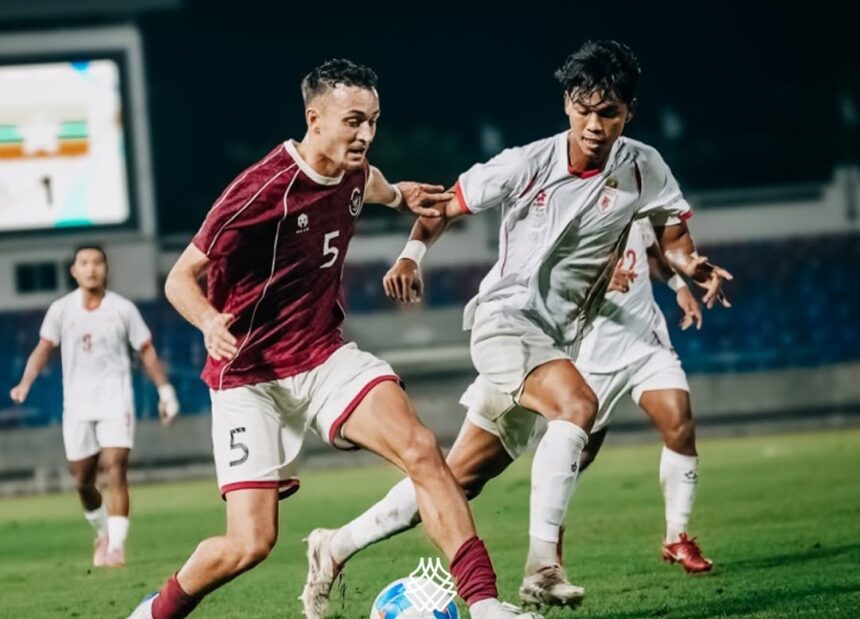 Timnas U22 Indonesia Vs Myanmar. Foto: Instagram Timnas Indonesia