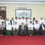 Pertemuan Mustasyar, Syuriyah, dan Tanfidziyah di Pesantren Lirboyo, Kamis (25/12/2025). Foto: nu online