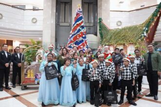 Sunlake Hotel Sambut Musim Natal dengan Lighting Ceremony & Christmas Showcase Spesial. (dok. Sunlake Waterfront Resort & Convention)