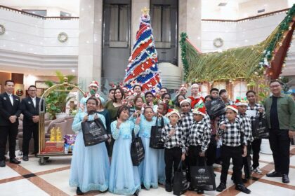 Sunlake Hotel Sambut Musim Natal dengan Lighting Ceremony & Christmas Showcase Spesial. (dok. Sunlake Waterfront Resort & Convention)