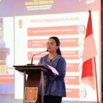 Wali Kota Semarang, Agustina Wilujeng membuka acara Outlook Ekonomi 2026 di Hotel Khas Semarang, Selasa (9/ 12/2025). Foto: Ist