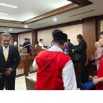 Persidangan perkara patok lahan di PN Jakarta Pusat, Rabu (10/12/2025). Foto: Ist