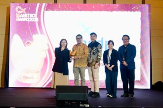 PT ASDP Indonesia Ferry (Persero) raih CX Award 2025 untuk kategori Public Services. Foto: ASDP