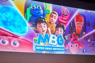 Tim Project animasi 3D dari Polimedia berfoto bersama para pemangku kepentingan saat diseminasi Hibah BIMA Kemdiktisaintek di Jakarta Senin (15/12/2025) Foto: Timur/ipol.id