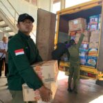 BNPB kirim bantuan logistik melalui jalur darat dari Pos Pendamping Nasional di Lapangan Udara Sultan Iskandar Muda, Aceh Besar, Provinsi Aceh, Rabu (10/12/2025). Foto: Ist