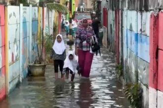 Banjir Rob Jakarta Utara