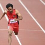Sprinter kebanggaan Indonesia, Lalu Muhammad Zohri, kembali menunjukkan kelasnya di pentas Asia Tenggara dengan meraih medali perak pada nomor lari 100 meter putra SEA Games Thailand 2025